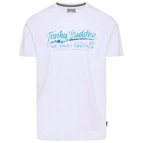 Funky Buddha Ανδρική κοντομάνικη μπλούζα